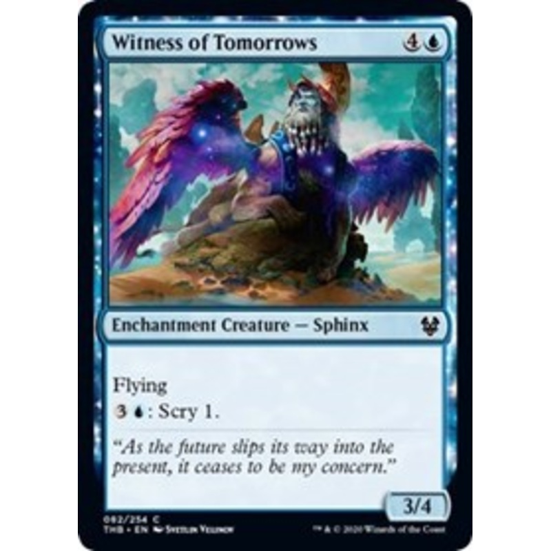 Witness of Tomorrows [Theros Beyond Death]
