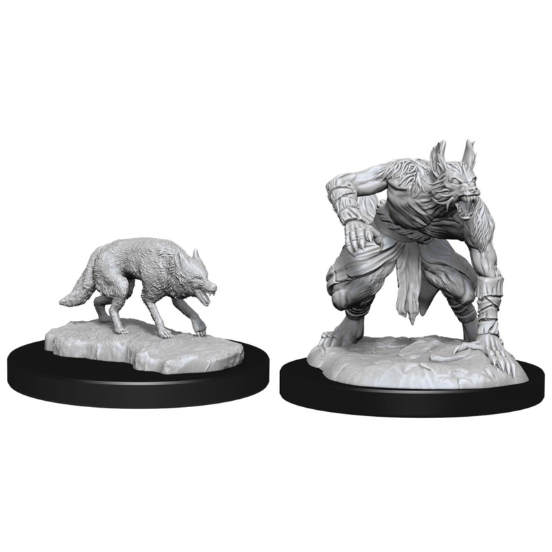 Nolzur's Marvelous Miniatures: Jackalwere & Jackal