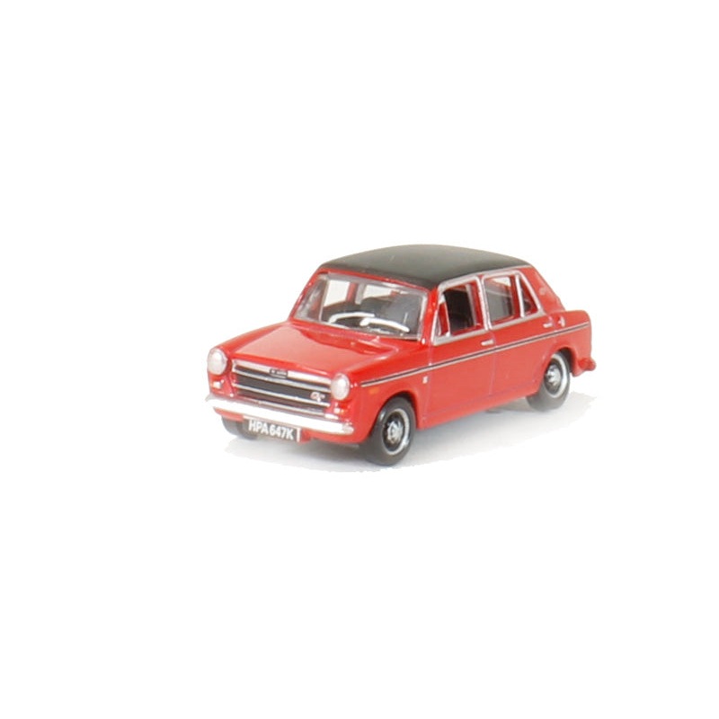 Oxford 1:76 Austin 1300GT Red & Black
