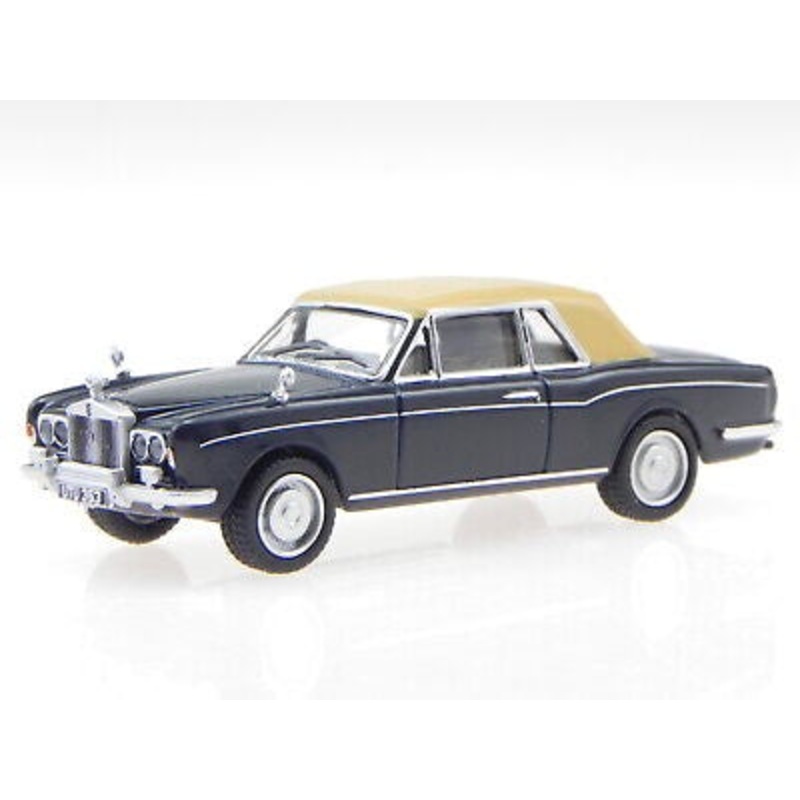 Oxford 1:76 Rolls Royce Corniche Convertible MPW Indigo Blue