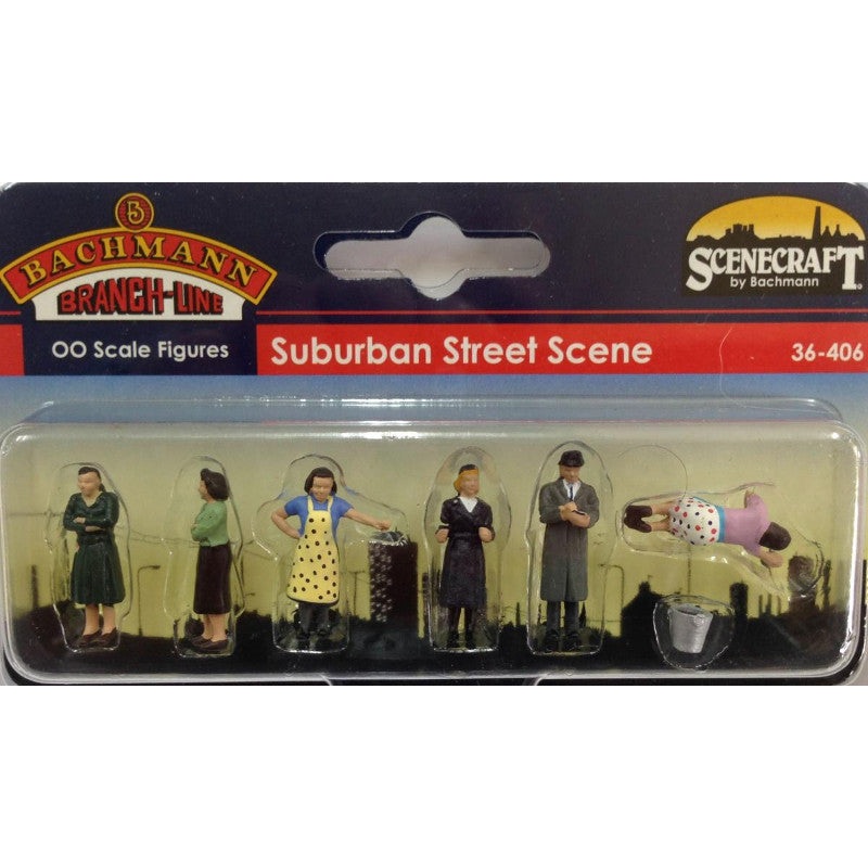 Bachmann Suburban Street Scene
