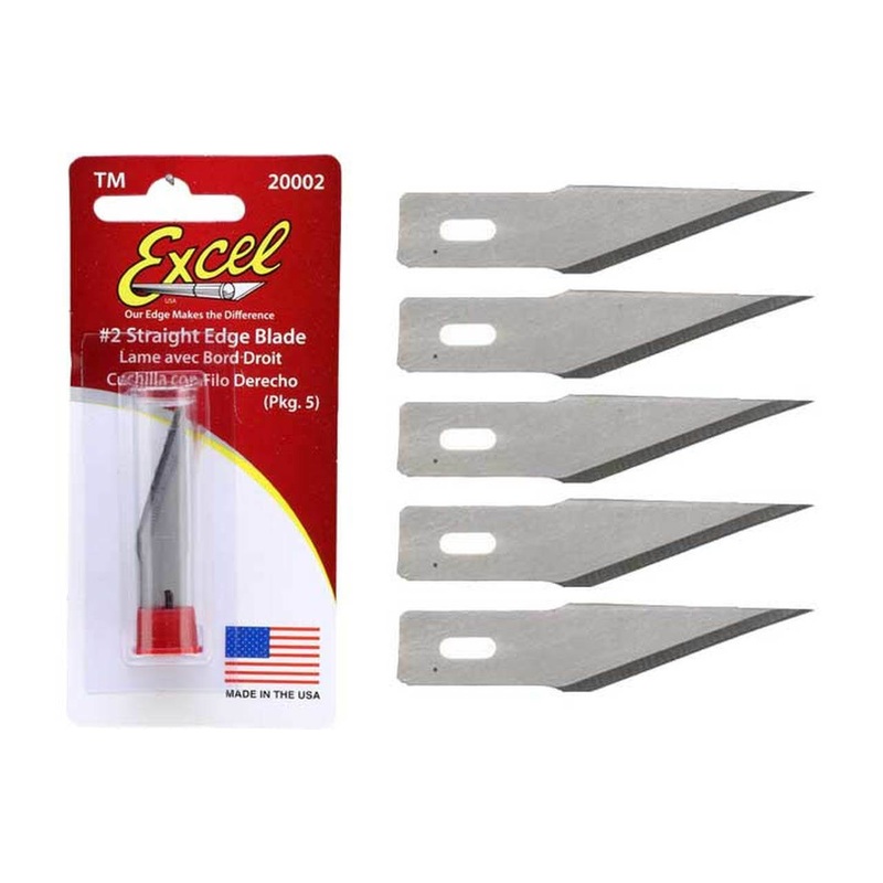 Excel #2 Straight Edged Blades