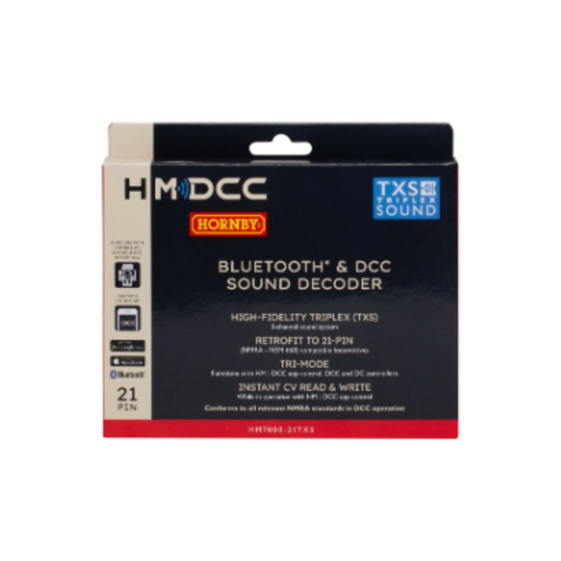 Hornby HM7000-21TXS: Bluetooth & DCC Sound Decoder (21-pin)