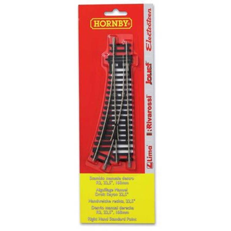 Hornby Hornby Right Hand Point x 1 Blister Pack