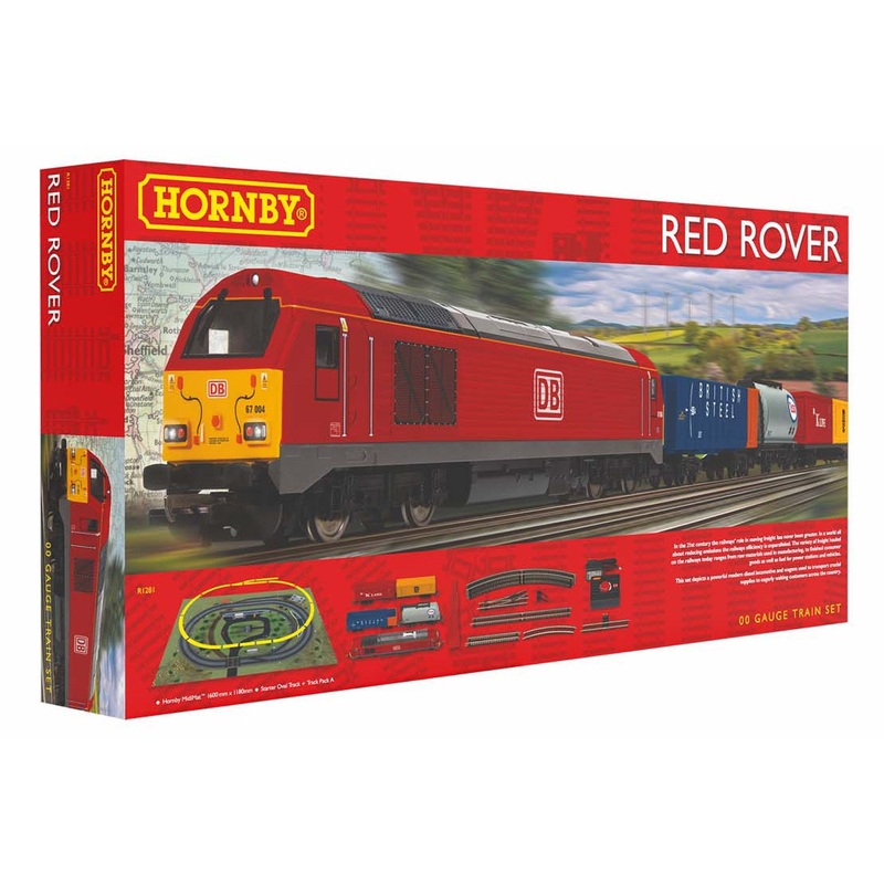 Hornby Red Rover Train Set