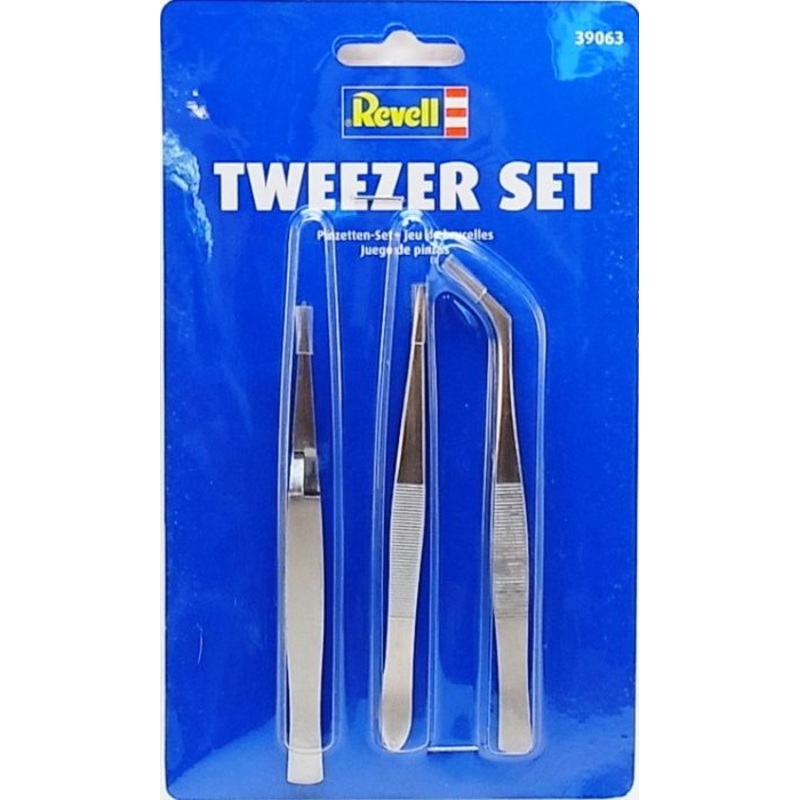 Revell Set of 3 Tweezers