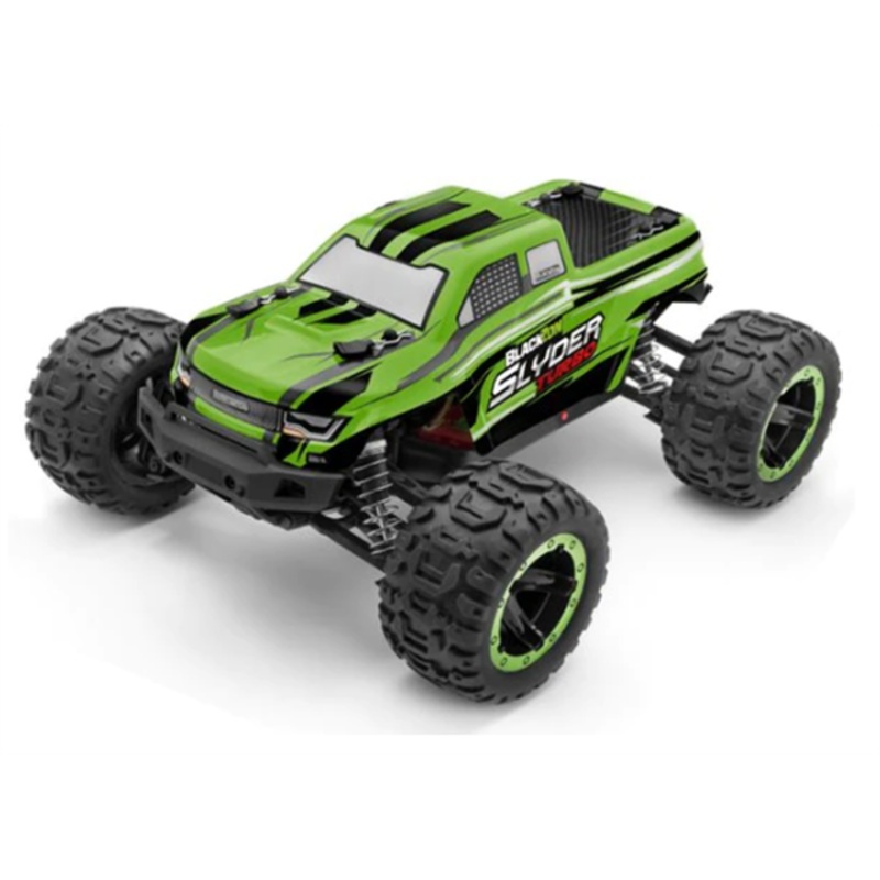 Blackzon 1:16 Slyder Turbo 4WD Brushless Monster Truck Green RTR