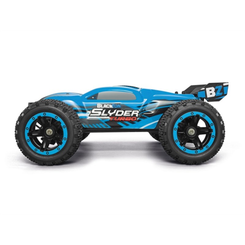 Blackzon 1:16 Slyder Turbo 4WD Brushless Stadium Truck Blue RTR