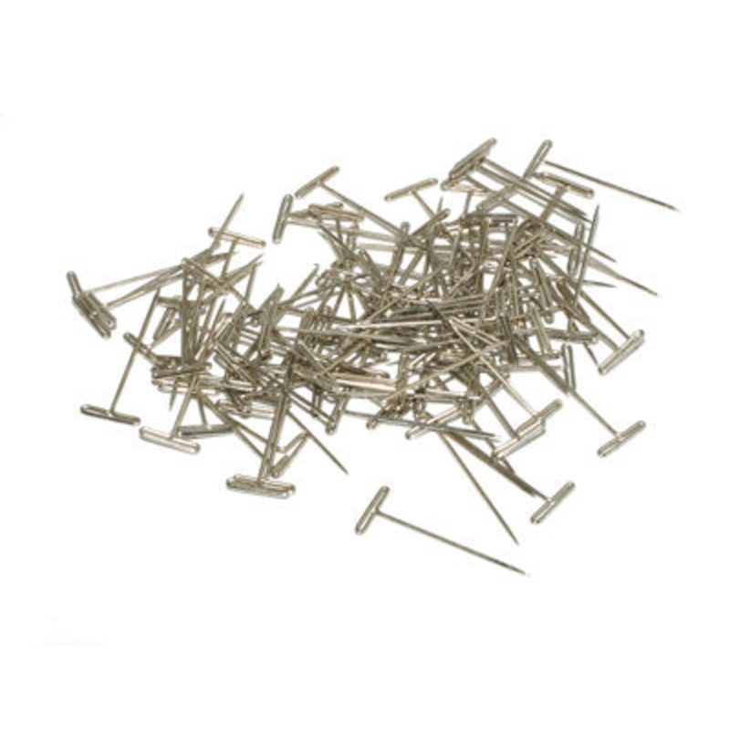 Dubro Nickel Plated T-Pins Large 1-1/2"