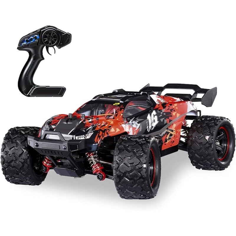 HoSpeed 1:18 Lightning Brushless Truggy Red