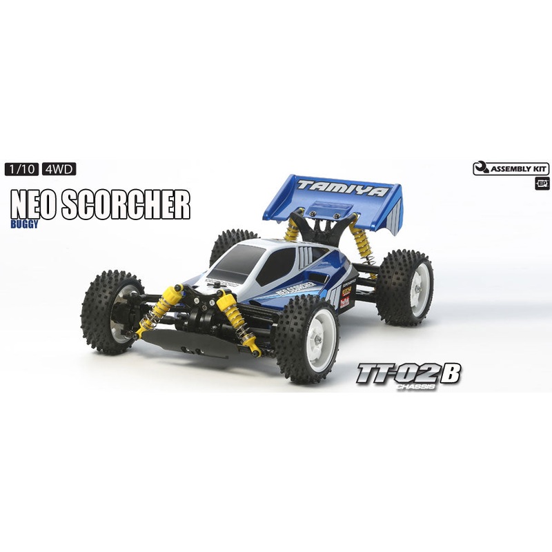 Tamiya Neo Scorcher 4WD Buggy 1/10