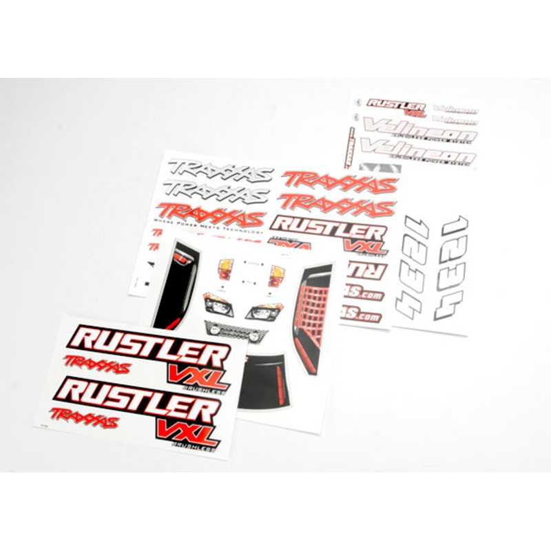 Traxxas 3713R - Decal sheets