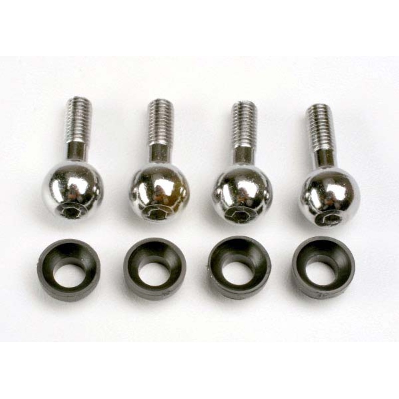 Traxxas 4933 - Pivot balls (4)/ pivot ba