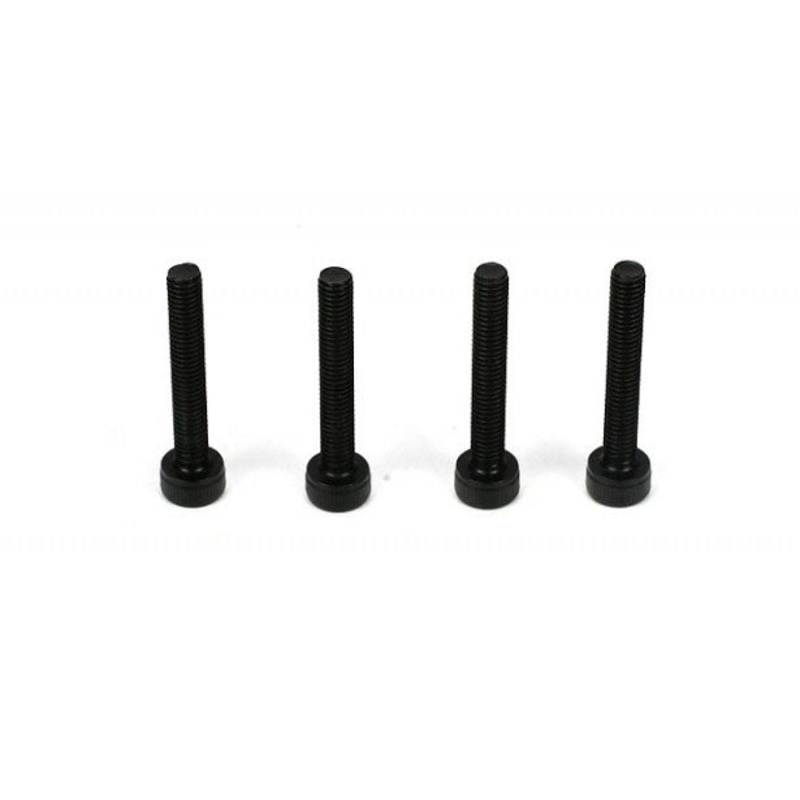 Team Losi Cap Head Screws, M3 x 20mm (4)