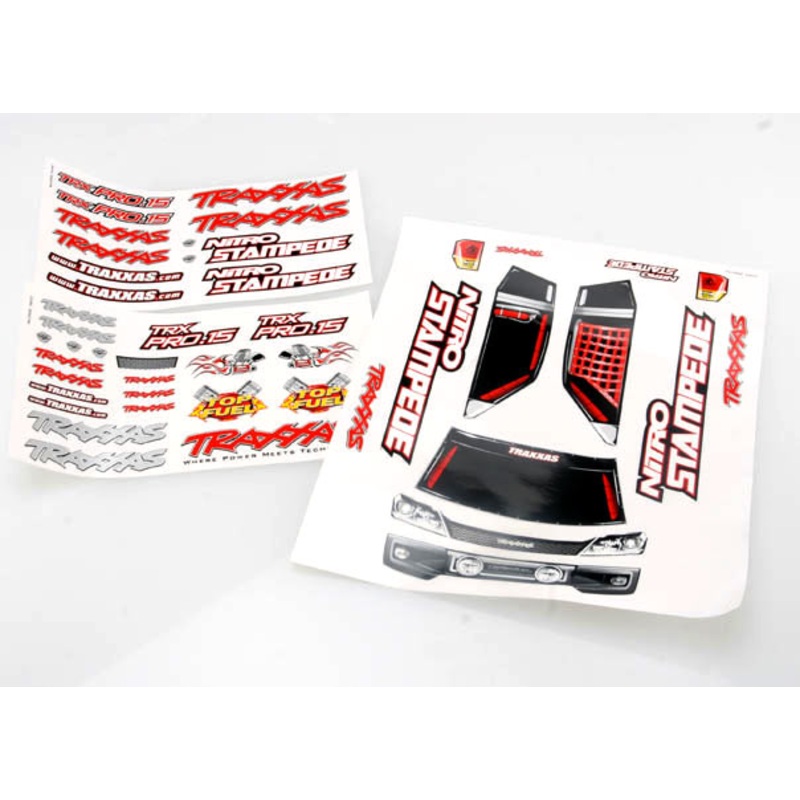 Traxxas 4113X - Decal sheets