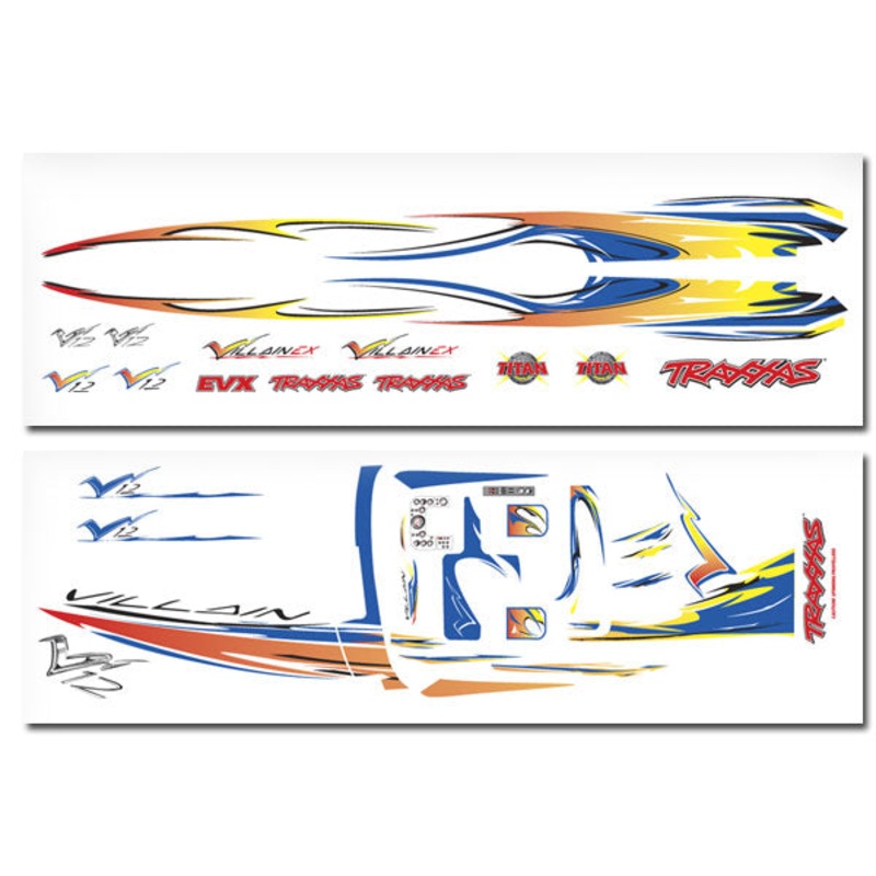 Traxxas 1518X - Decal sheet