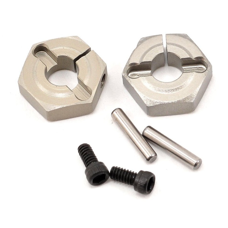Losi LOSB3493 Aluminum Clamping Wheel Hex (2): TEN-SCTE