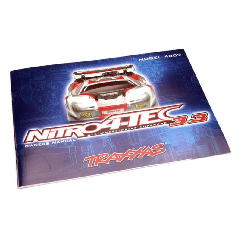 Traxxas 4899R - Owners manual