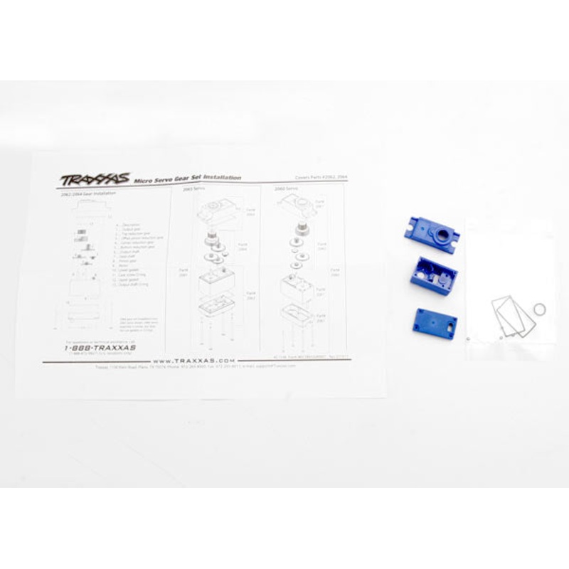 Traxxas 2063 - Servo case/gaskets (for 2
