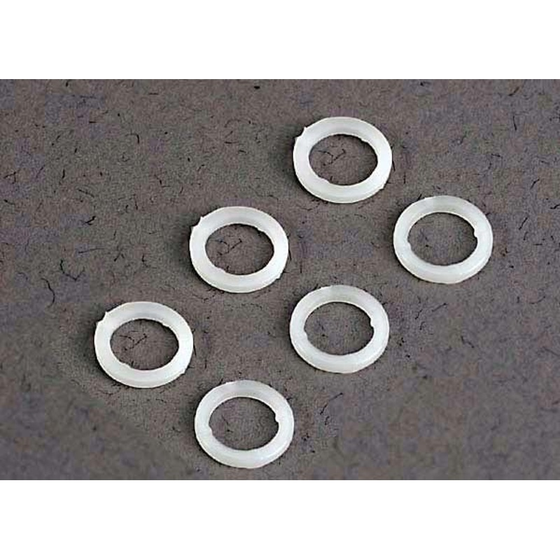 Traxxas 3685 - White plastic washers (5x
