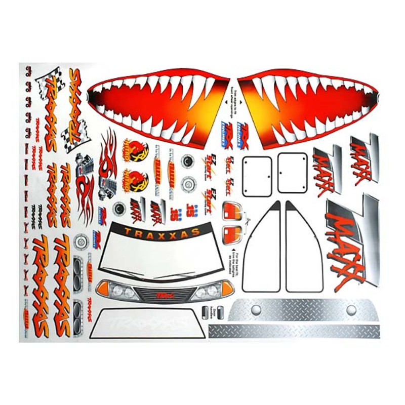 Traxxas 4913X - Decal sheet