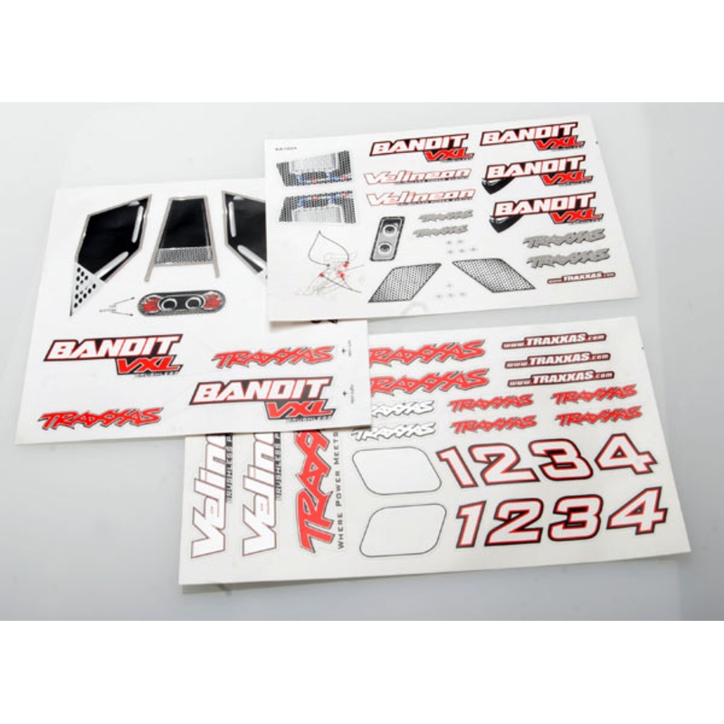 Traxxas 2413R - Decal sheets
