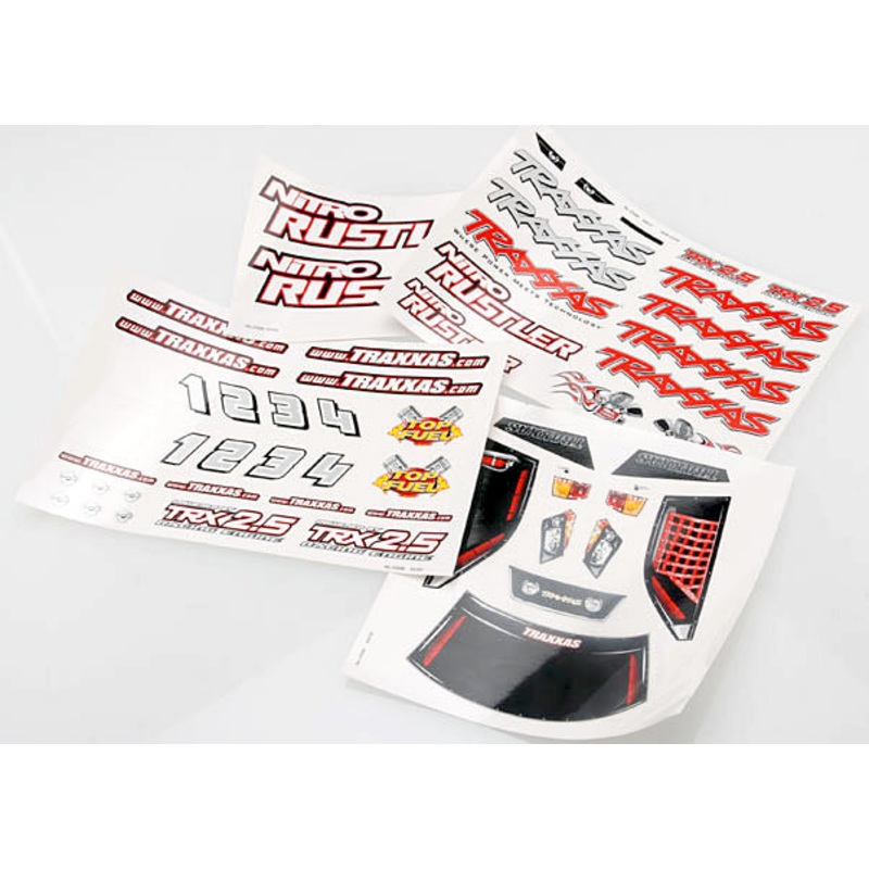 Traxxas 4413X - Decal sheets
