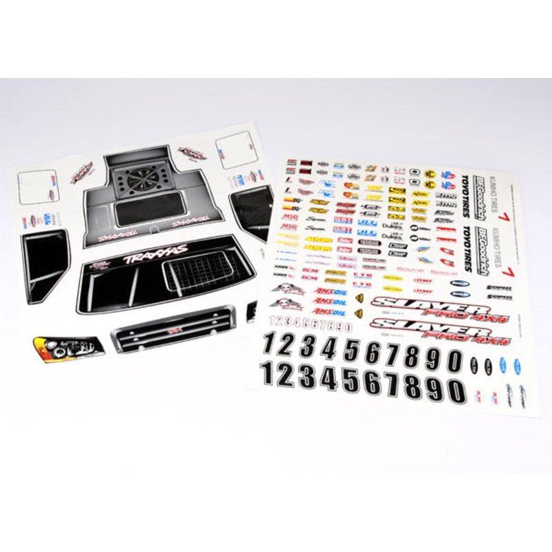 Traxxas 5913X - Decal sheets
