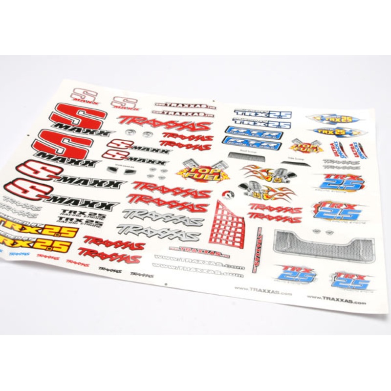 Traxxas 5113X - Decal sheet