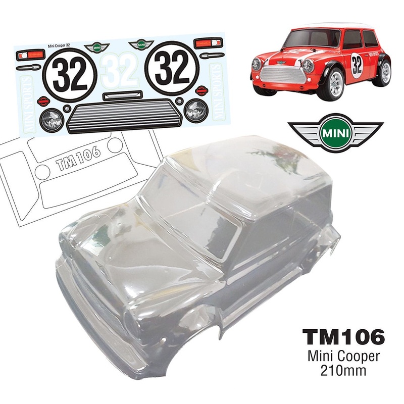 TM106 1/10 Mini Cooper, WB 210mm