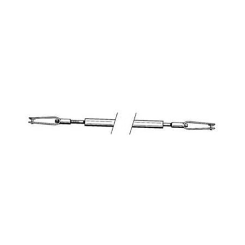Dubro Mini NY Steel Pushrod Assembly