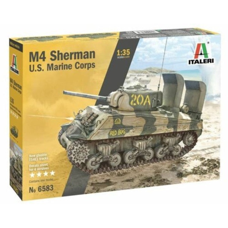 Italeri 1:35 M4 Sherman US Marines