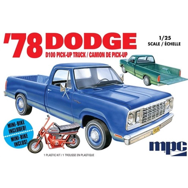 MPC 1:25 1978 Dodge D100 Pickup