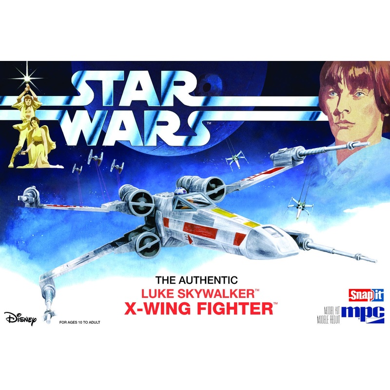 MPC 1:63 X-Wing Fighter Luke Skywalker Snap Kit