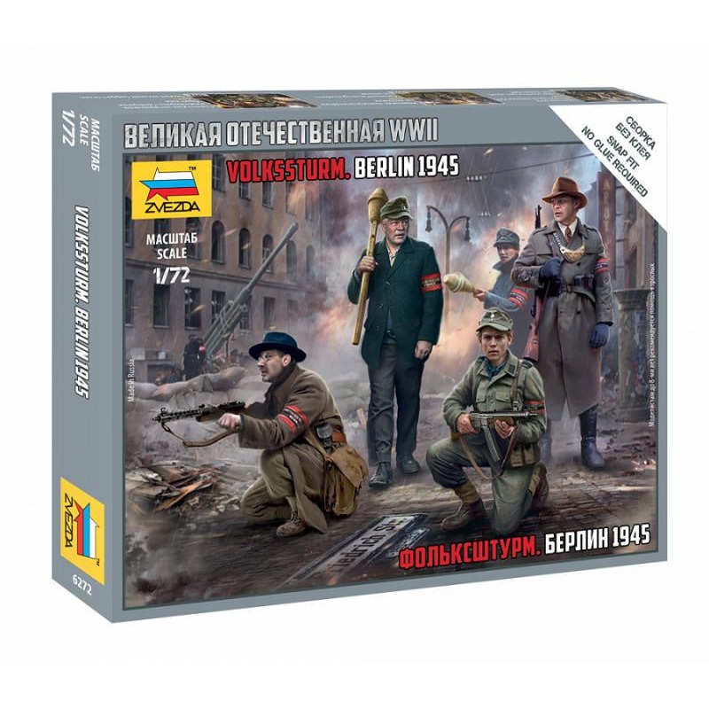Zvezda 1:72 Volkssturm Berlin 1945