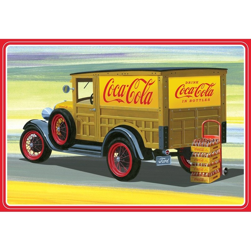 AMT 1:25 1929 Ford Woody Pickup Coke 4'n'1