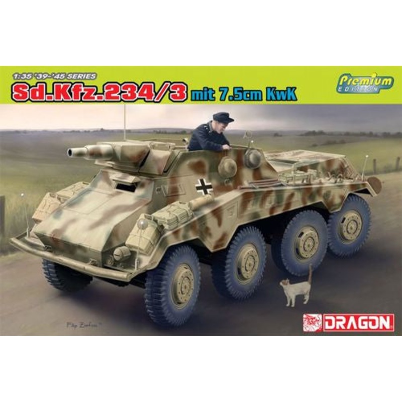Dragon 1:35 Sd.Kfz.234/3 mit 7.5cm KwK