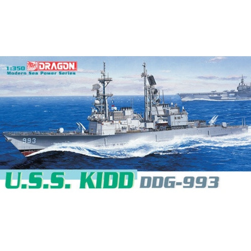 Dragon 1:350 USS Kidd DDG-993