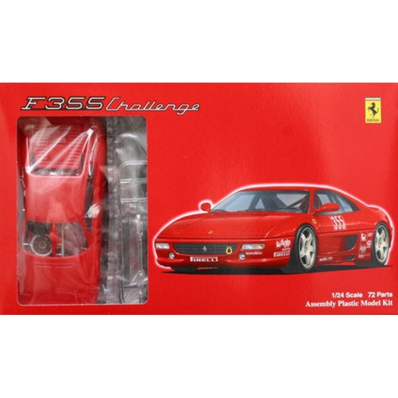Fujimi 1:24 Ferrari F355 Challenge (LW)