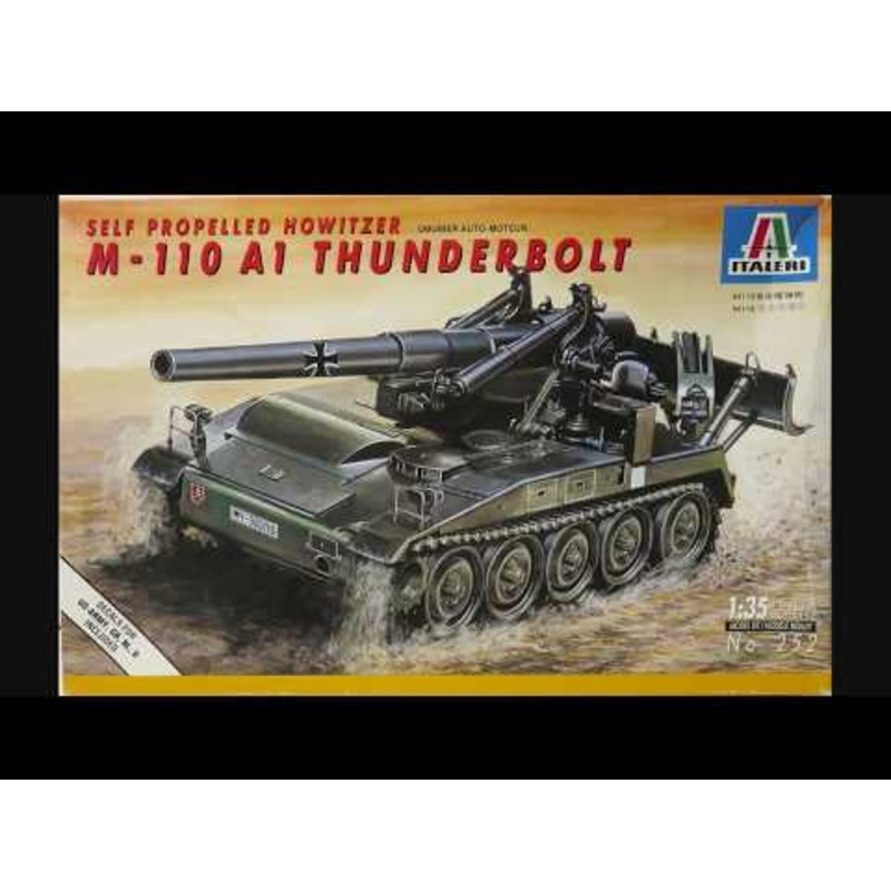 Italeri 1:35 M-110 A1 Thunderbolt Self Prop. Howitzer (LW)