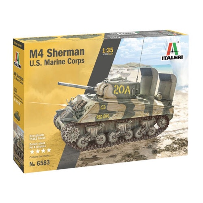 Italeri 1:35 M4 Sherman US Marines (LW)