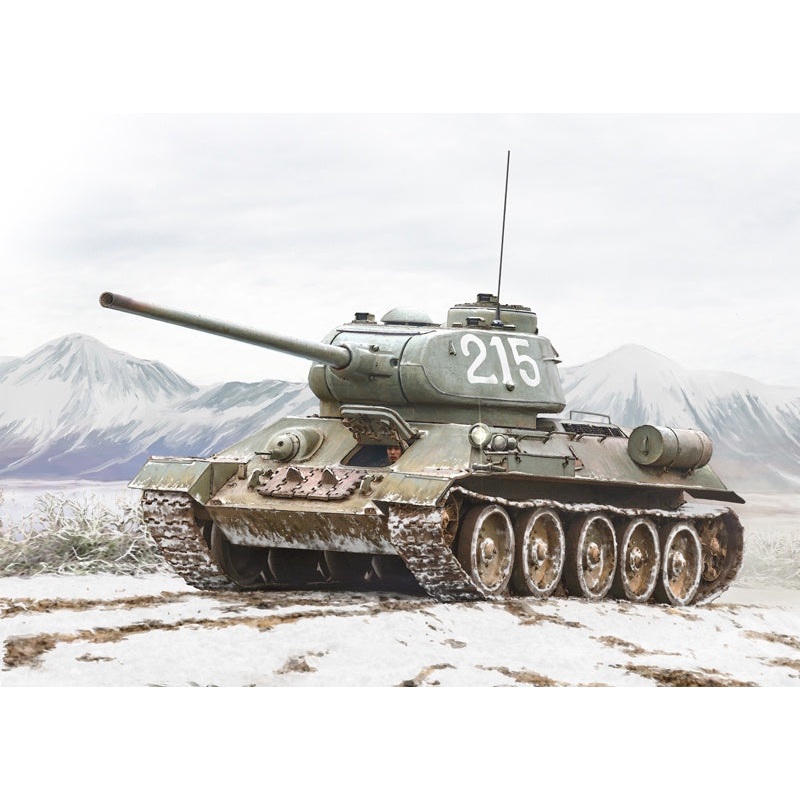 Italeri 1:35 T34/85 Korean War