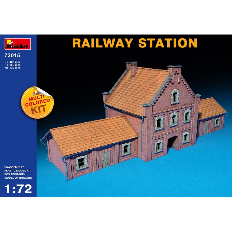 Miniart 1:72 Railway Station