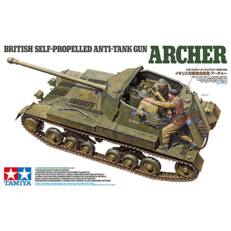 Tamiya 1:35 British Archer SP Anti-Tank (LW)
