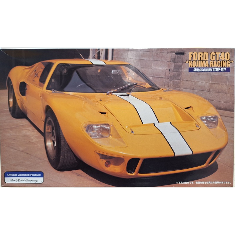 *Aged Decals* Fujimi 1:24 Ford GT40 "Kojima Racing"