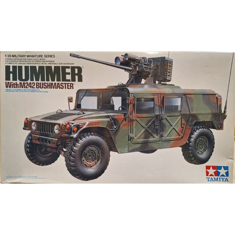 *Aged Decals* Tamiya 1:35 Hummer w/M242 Bushmaster