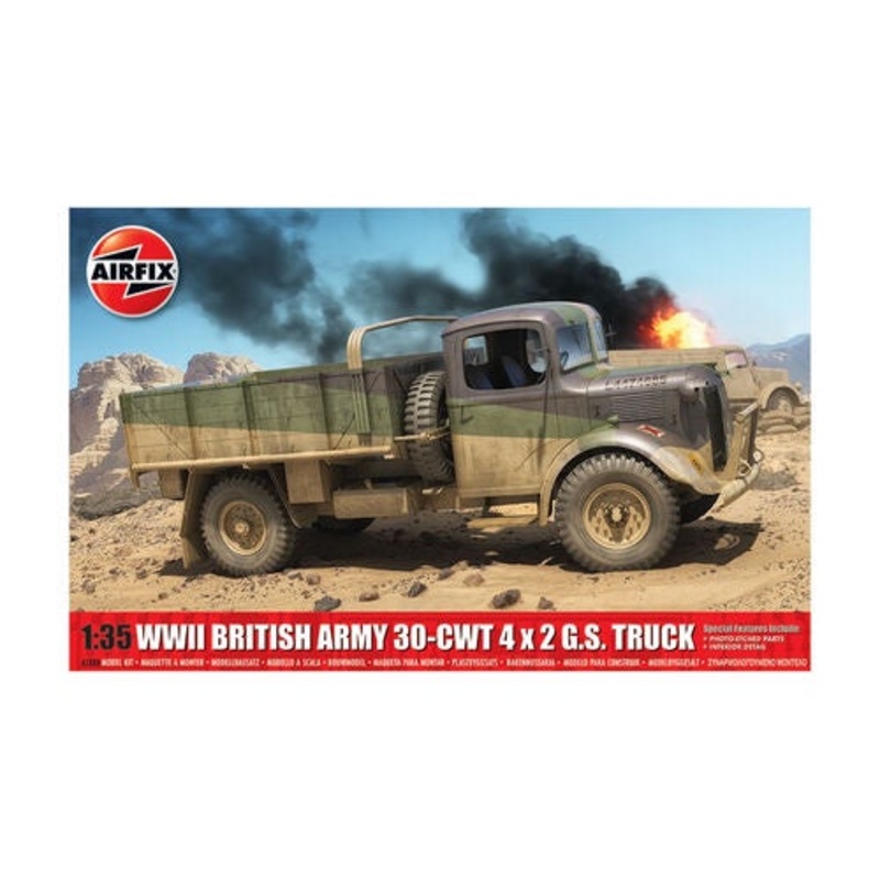 Airfix 1:35 WWII British Army 30-CWT 4x2 G.S. Truck