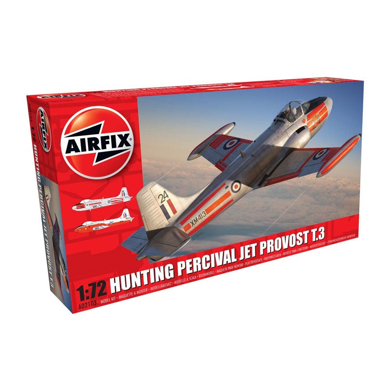 Airfix 1:72 Hunting Percival Jet Provost T.3/T.4
