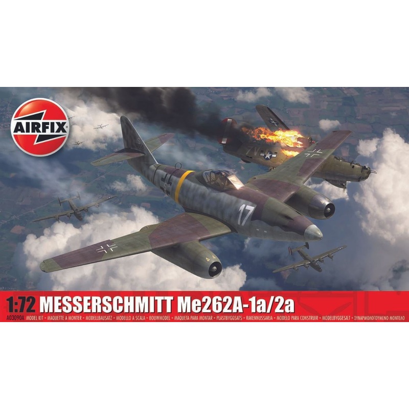 Airfix 1:72 Messerschmitt Me262A-1a/2a