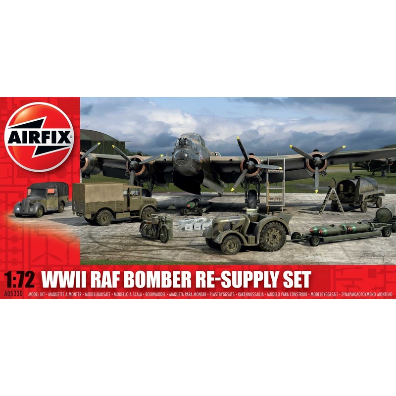 Airfix 1:72 WW2 RAF Bomber Resupply Set